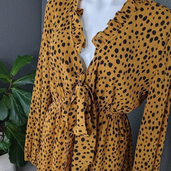 Wishlist Boho Animal Print Dress - Picture 5 of 8